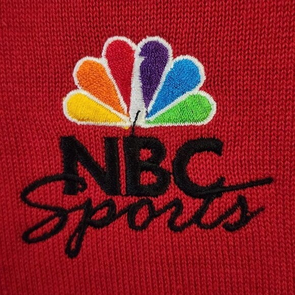 Cutter & Buck Red 2002 Ryder Cup NBC Sports Sweater Vest Size M - Picture 4 of 8